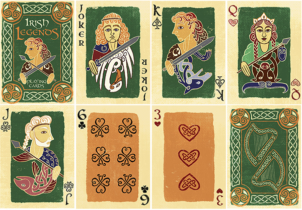 Images of Ireland Picture Playing Card Choose One 