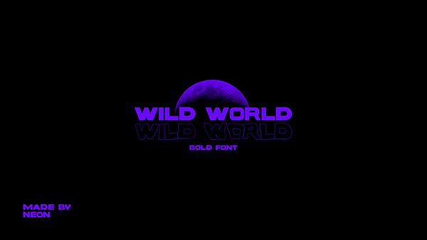 WILD WORLD | Font