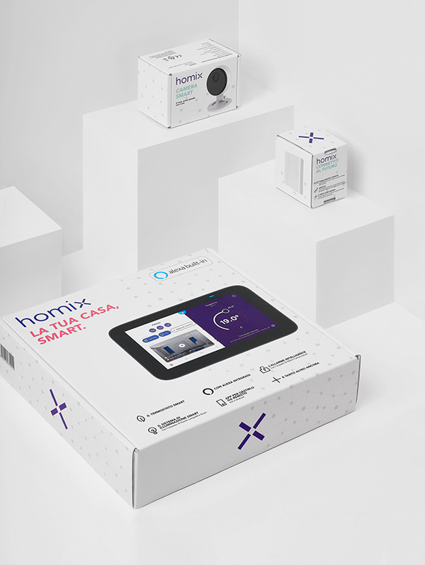 Enel X | Homix Home | Packaging