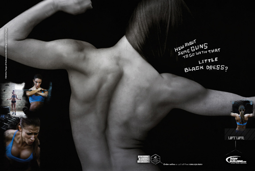 print lifestyle fitness Magazine Ad