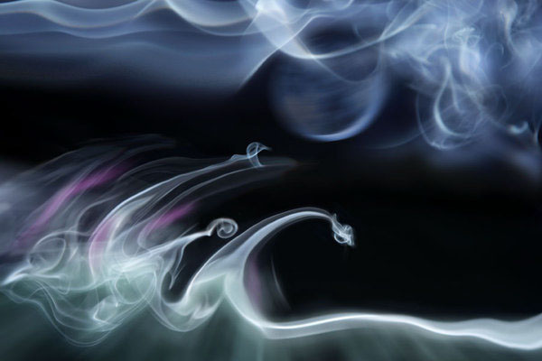 smoke ephemeral color surreal