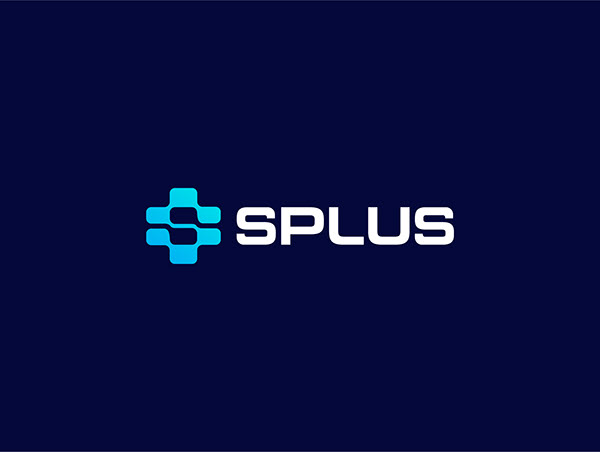 S Plus - Modern Technology Logo Design & Branding