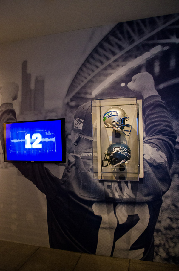 Adobe Portfolio Seahawks installation design emp museum football nfl