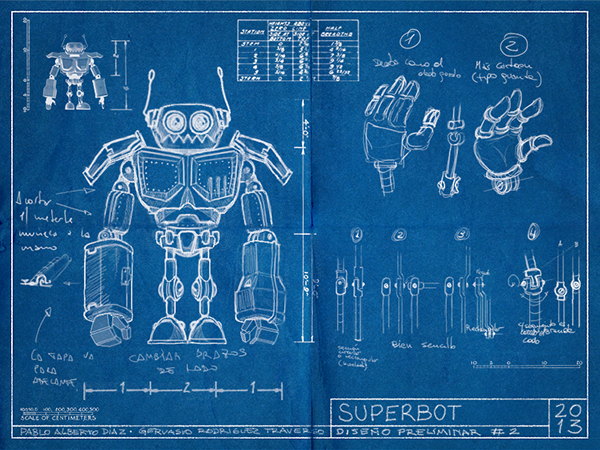 superbot robot shortfilm cortometraje lupa