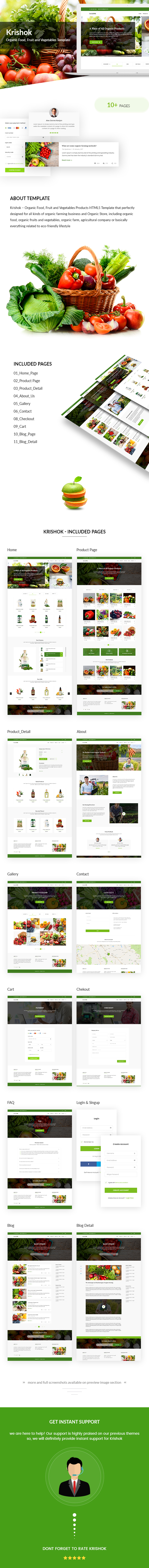 agriculture Eco Products farming food store fruits and vegetables gardening healthy food html5 template nutrition organic