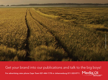 Landbouweekblad magazine advert Media24 Advantage