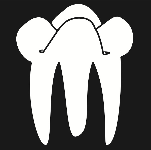 logo dentist Ryan Hayward ryan Hayward University of Vermont molar dentistry letterhead business card