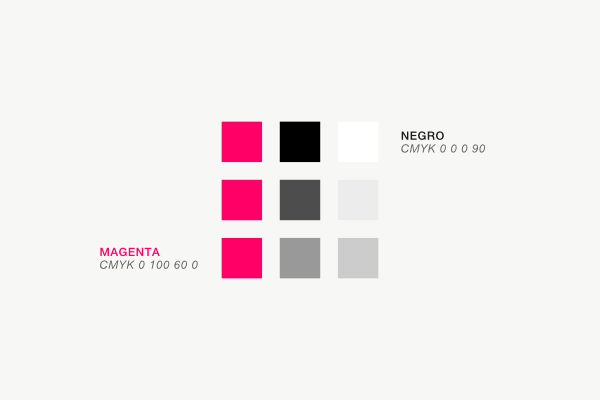 identity logo stationary magenta black Business Cards brochure corporate personal visual clean minimal vector minimalist