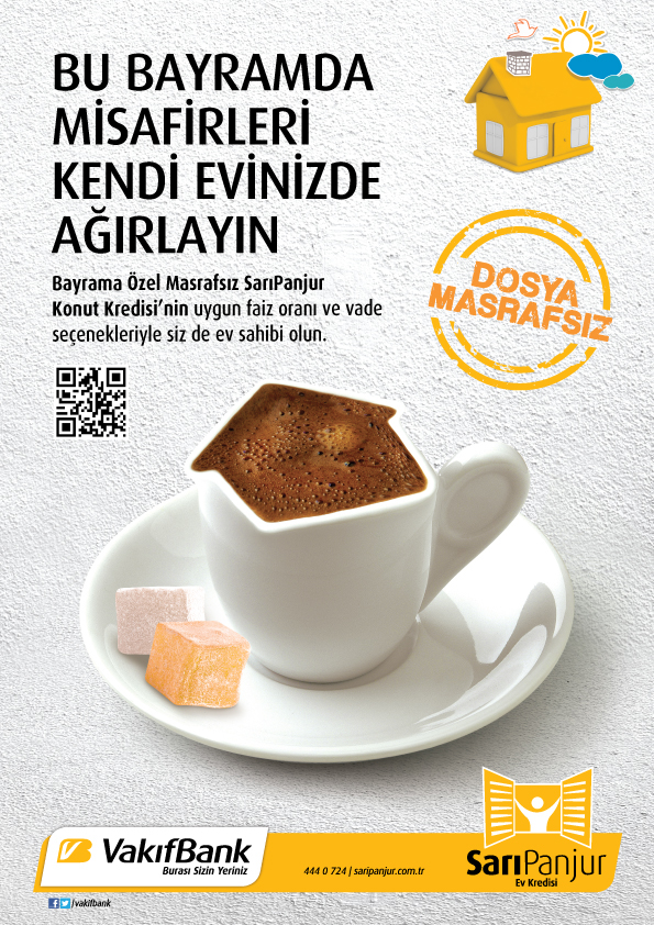 vakıfbank housing campaign house credit Coffee Turkish coffee