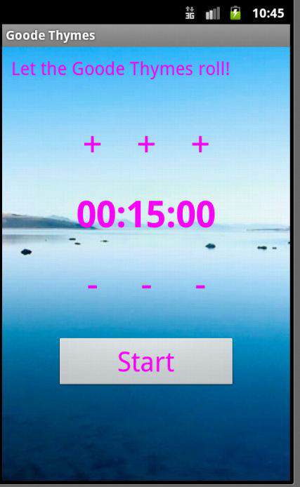 timer Shannon Yam shan yam Android Application android java