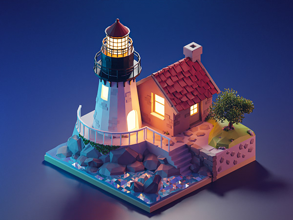 005 - Lighthouse - Blender - 2020