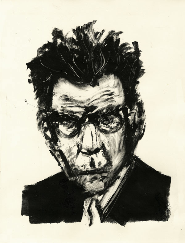 Samuel Beckett portrait