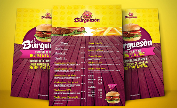 Burgueson burger Food  personaje caracter restaurant