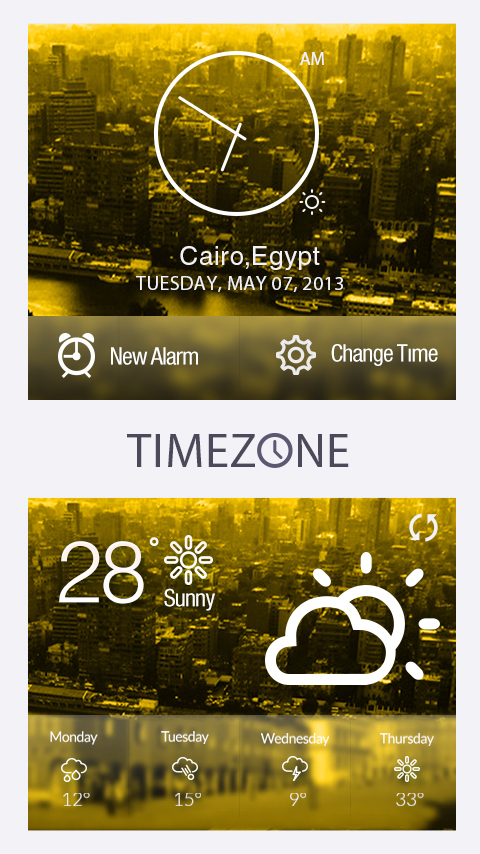 app time zone clock i Phone