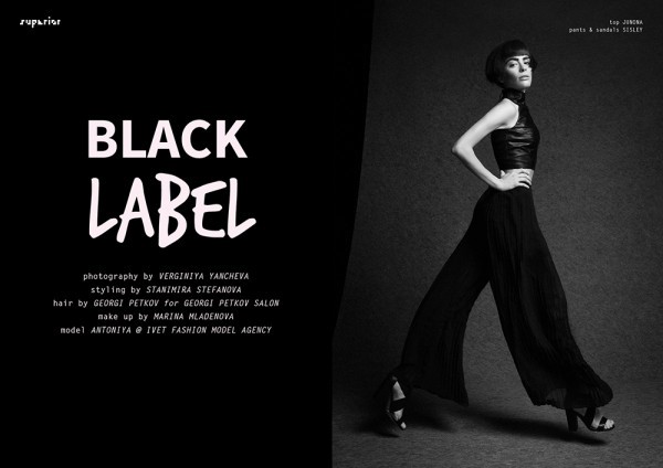 black short hair White movement moveing model girl woman studio editorial magazine