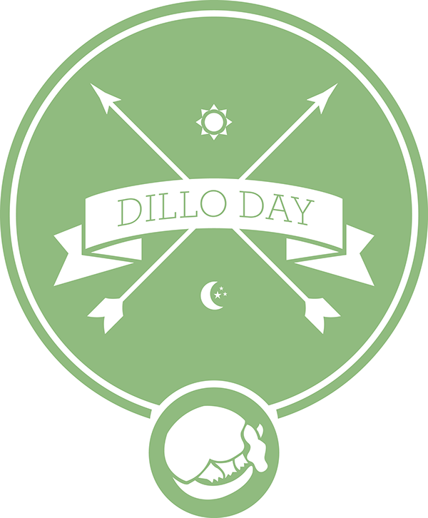Mayfest Dillo Day Tshirt Design northwestern university insignia
