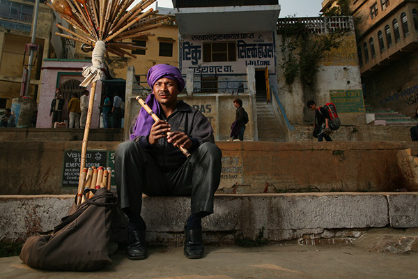 India portraits strobist artificial light varanasi Portrature Kevin Goss-Ross ganges donkey goat Hindu