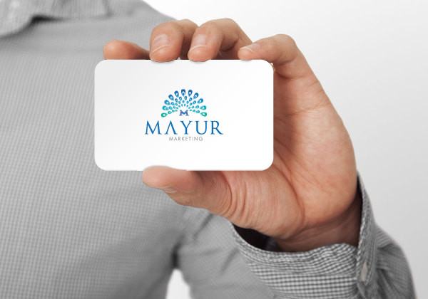 mayur marketing logo graphic designing India chennai letterhead business card envelope