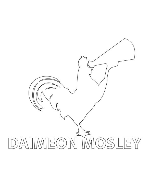 Daimeon Mosley Phoenix Aliie Rasmus logo coq acoustic aipx art
