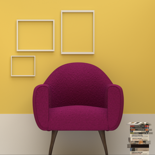 Interior blender 3db architecture design 3D chair furniture