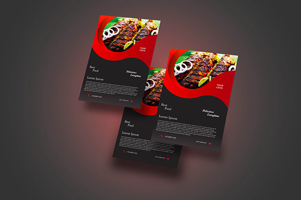 Restaurant flyer design