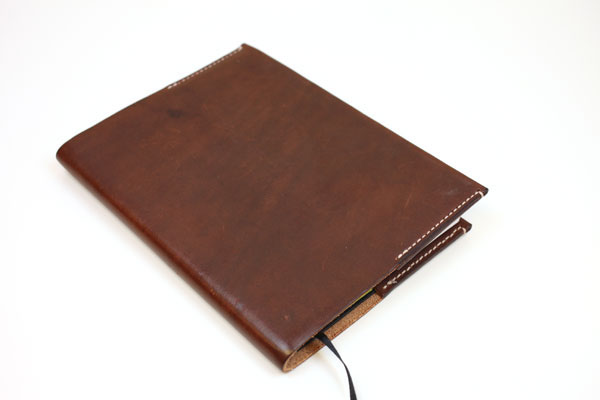 Sketchbook case leather