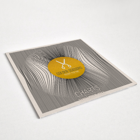 artwork golden scissors digital print Blog Album Charts