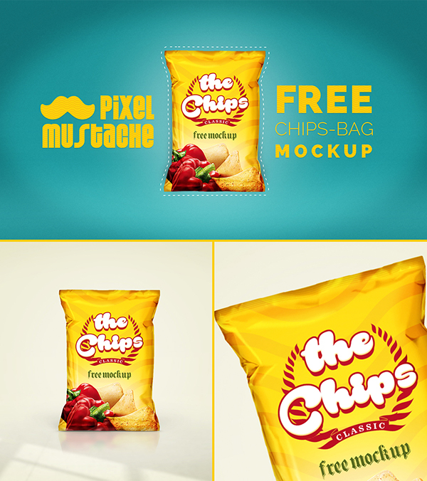 Chips Bag Free Mock-up