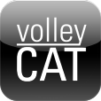 volley  design logo Internet volleyball