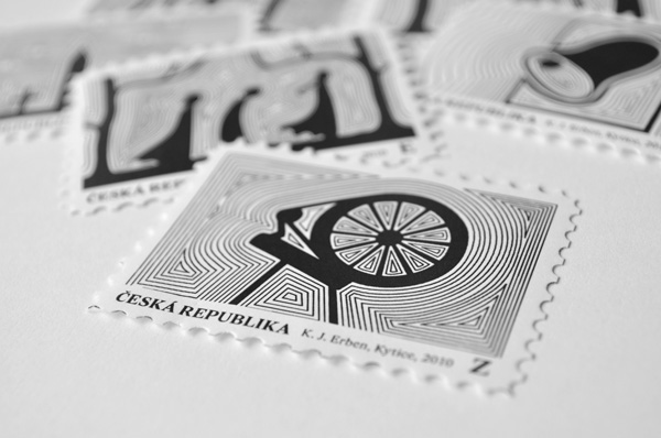 postcard stamps poems