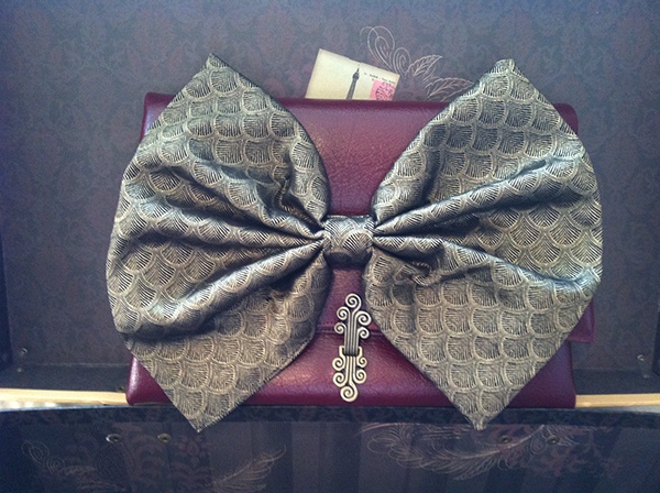 bag bow accessories design handmade