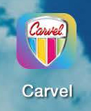 mobile app design Carvel mobile app vector art vector icons