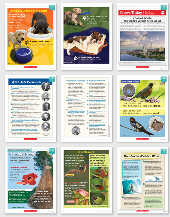 book design production design educational publications Educational Materials informational texts