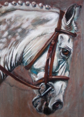 equine painting   oil painting painting   horse horse art