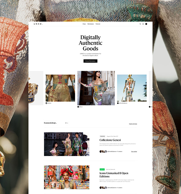 UNXD — Digital Luxury NFT Marketplace