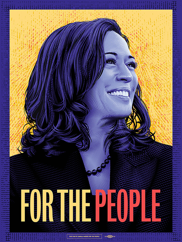 Kamala Harris for the People: Campaign Poster