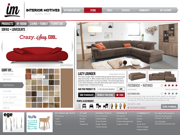 design Retail marketing   Website logo identity