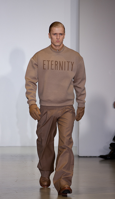 milan men fashion week Calvin Klein CK model male model catwalk runway