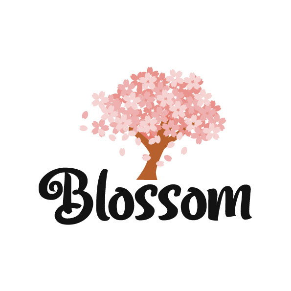 logo branding  blossom homecare