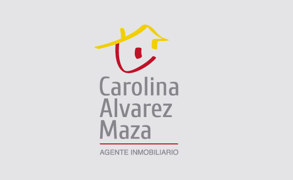 Logotipo marca inmobiliaria casa