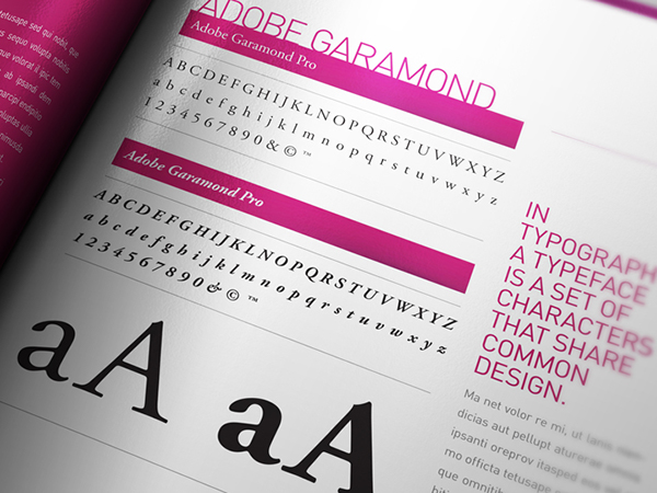 Corporate Design Manual Guide 28 Pages On Behance