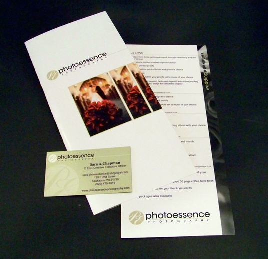 brochure business card