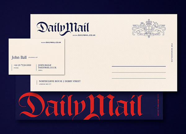 Daily Mail rebranding concept / 2019