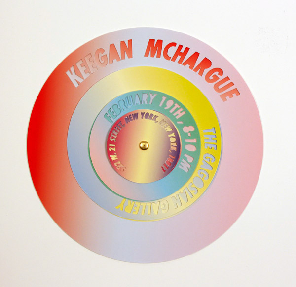 keegan mchargue Invitation gagosian gradient gallery Show Website