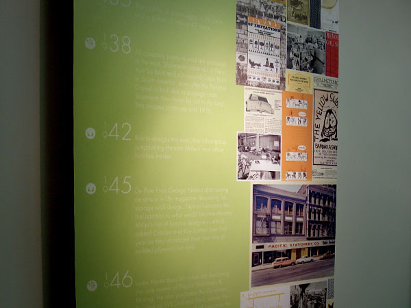 Pacific Office Furnishings Portland timeline Exhibition  print furniture history Herman Miller EAMES Ray Eames Charles Eames ray and charles eames Zack Travis Zach Travis Zack Travis Design