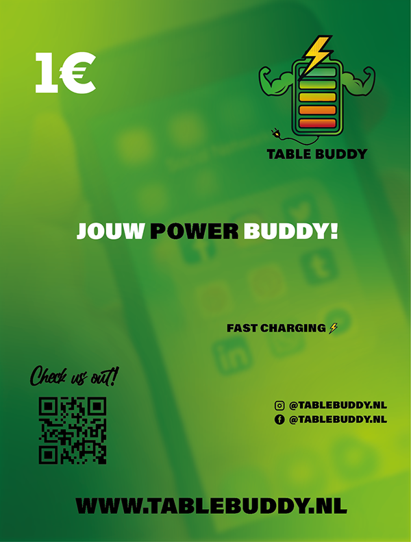 Table Buddy (Flyer, Logo, Sticker)