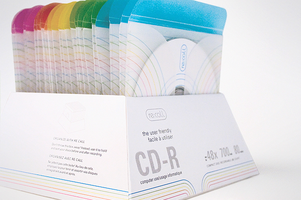 cd-r Packaging surface graphics conceptual package Sustainability environment Technology