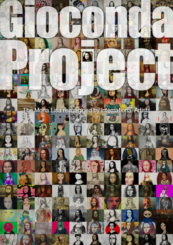 Gioconda Project art  art exhibition artist Blog Creativity Initiative leonardo da vinci Mona Lisa la gioconda Project twitter experiment creative