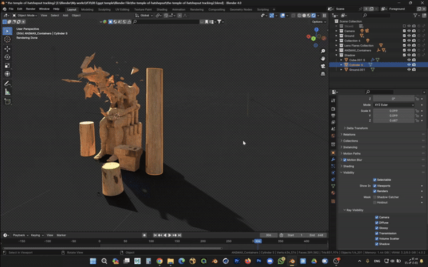 3D Render blender 3d modeling blender3d CGI vfx breakdown vfx artist compositing vfx