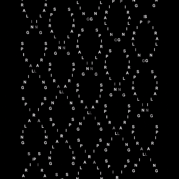 Kinetic Type typography   animation  gif blackandwhite minimal motion adobeawards asmr